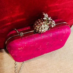 Adorable small evening clutch.